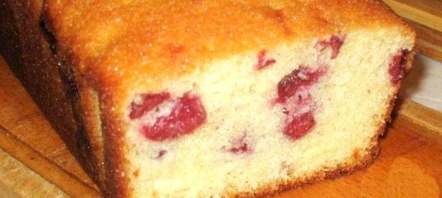 Кекс с вишней