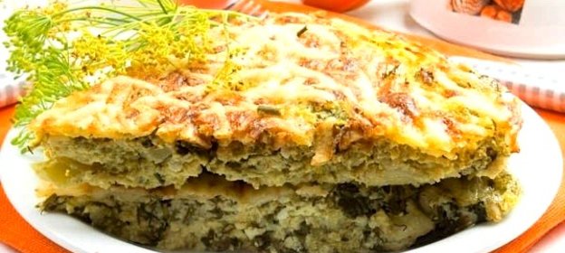 Запеканка из брокколи с сыром