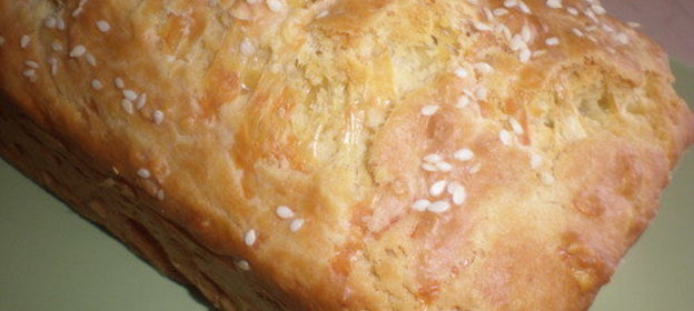 Хлеб - Кекс с сыром (просто и быстро)