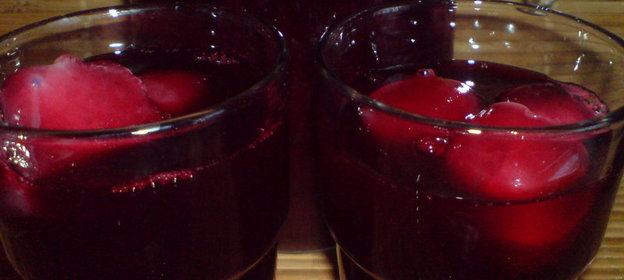 Морс из чёрной смородины