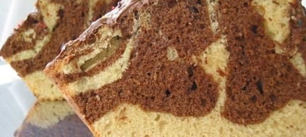 Мраморный мини-кекс