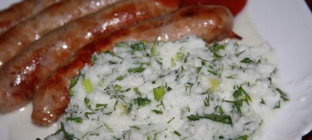 Сезонный салатик из белой редьки