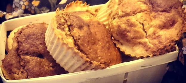 Овсяные кексы с курагой