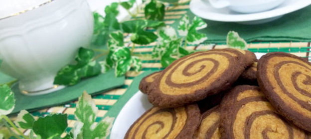 Песочное печенье «Зебра»