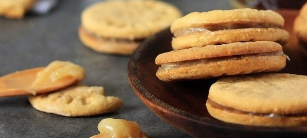 Печенье с лимонным курдом