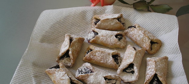 Банановое печенье с джемом