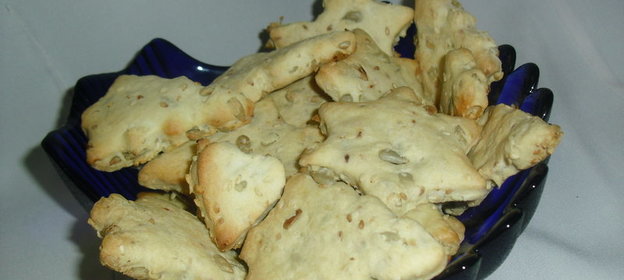 Печенье с семечками и кунжутом
