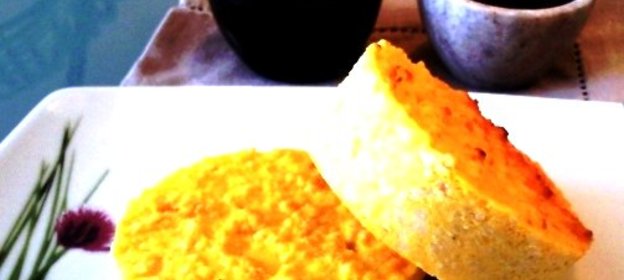 Запеканка из тыквы с творогом