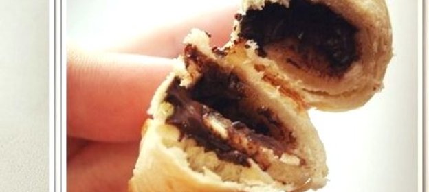 Слоеные сундучки с шоколадом