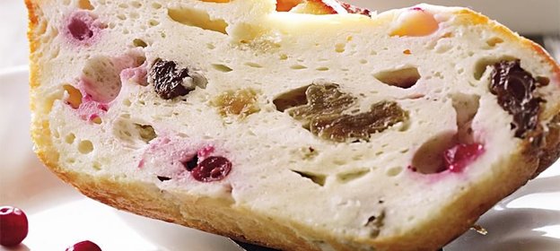 Запеканка с брусникой