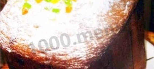 Пасхальный кулич Параскина паска в хлебопечке