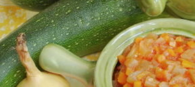 Пицца из кабачков с мясным фаршем