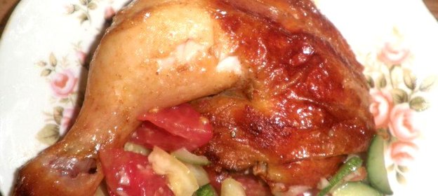 Курица-гриль в остро-сладком маринаде