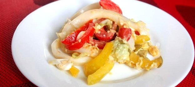 Салат Заморский