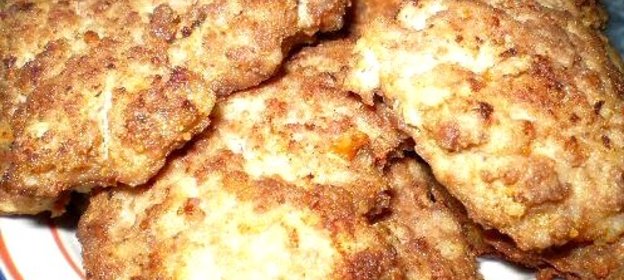 Оладьи из свинины