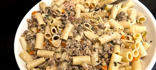 Макароны Болоньезе