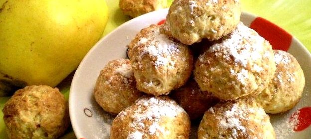 Печенье с айвой