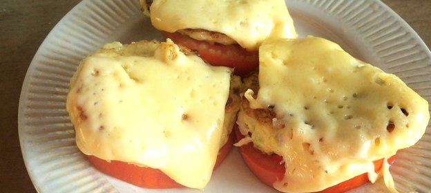 Кабачковые оладьи с сыром