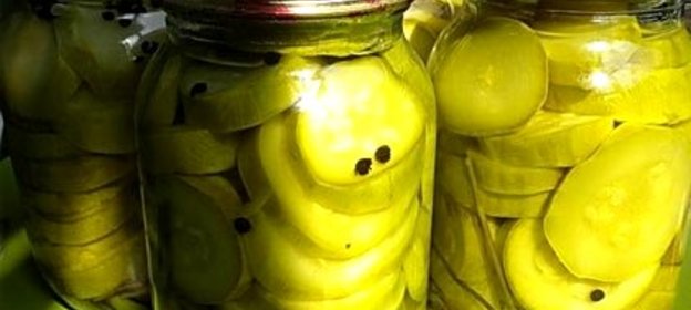 Кабачки консервированные на зиму