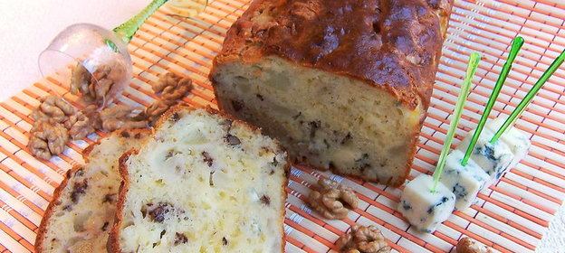 кекс с Голубым сыром и