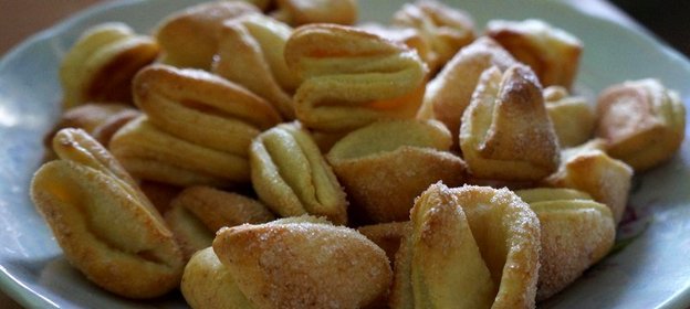 Творожное печенье Поцелуйчики