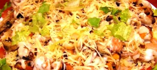 Салат Морской коктейль