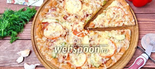 Пицца на ржаном тесте