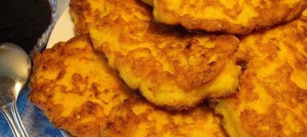 Оладьи из тыквы и моркови