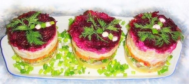 Селедка под шубой классическая