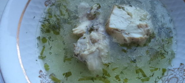 Салат с курятиной и апельсинами