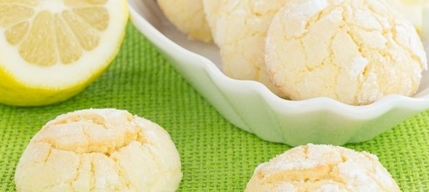 Лимонное печенье