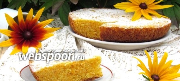 Морковный кекс в мультиварке