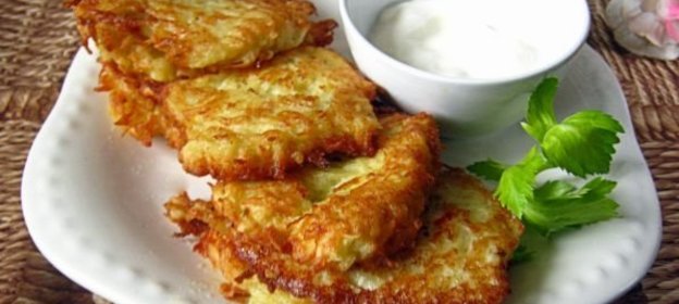 Картофельные оладьи
