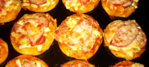 Мини пицца