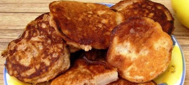 Диетические оладьи на кефире