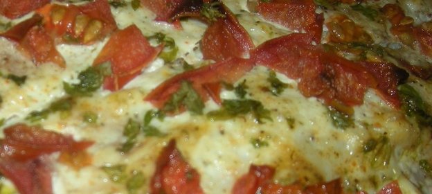 Морской язык запеченый