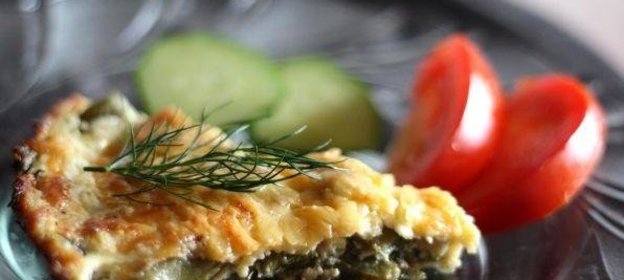 Запеканка из стручковой фасоли