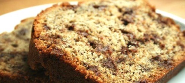 Шоколадно-банановый хлеб