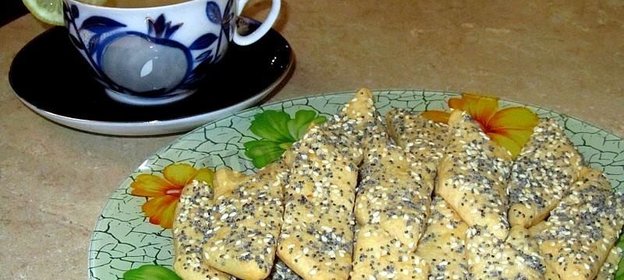 Печенье тающее во рту песочное с майонезом