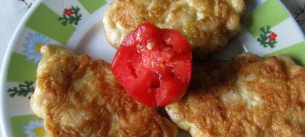 Оладьи из куриной грудки