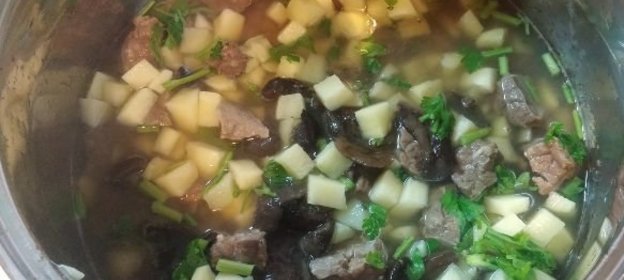 Клюквенный морс