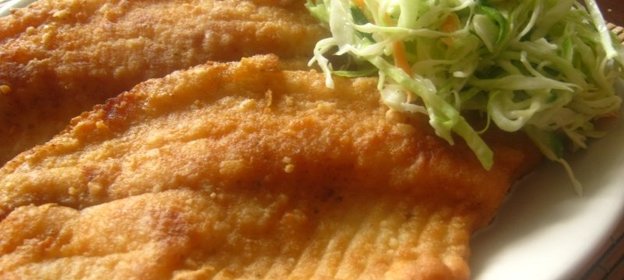 Жареная рыба Золотая