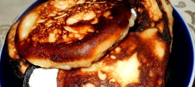 Оладьи с творогом