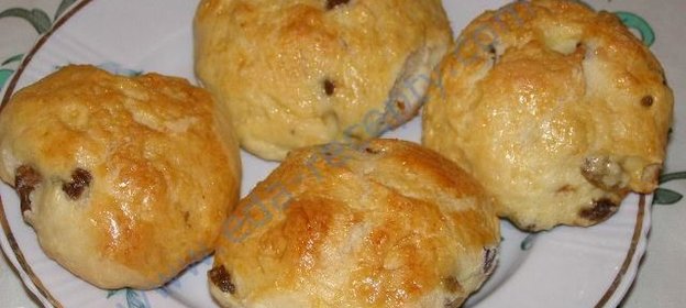 Вкусные булочки Изюминка