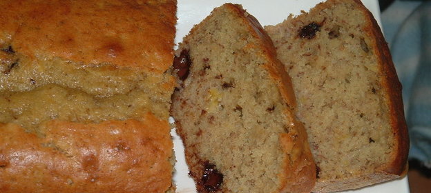 Банановый кекс