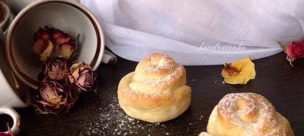 Творожное печенье Розочки