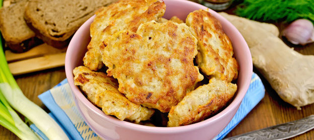 Куриные оладьи