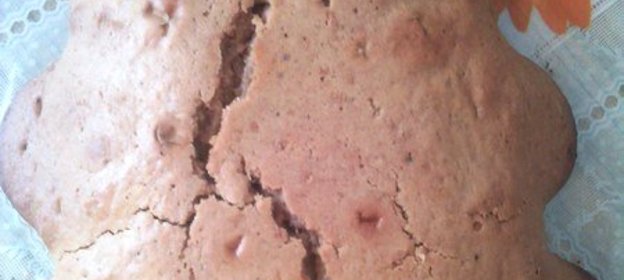 Кекс с кокосовой стружкой