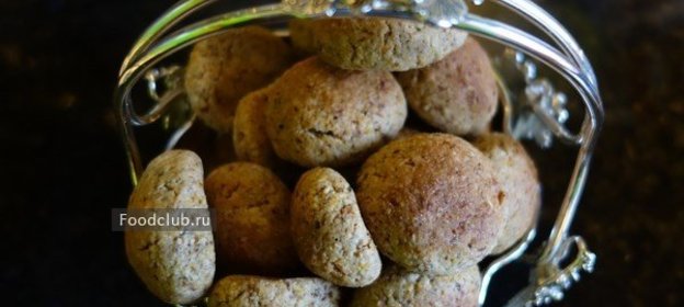 Миндальное печенье с мускатным орехом и ванилью