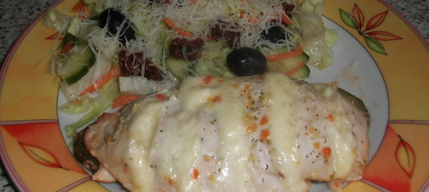 Куриная грудка по - медитерански